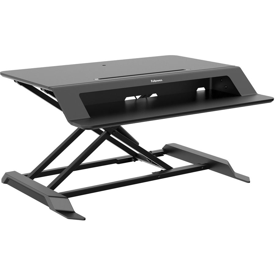 4.38" Height x 31.50" Width x 24" Depth - Desktop - Black