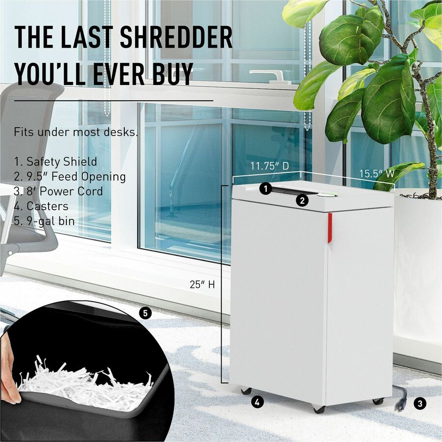 ideal. 2465 Strip-cut Paper Shredder
