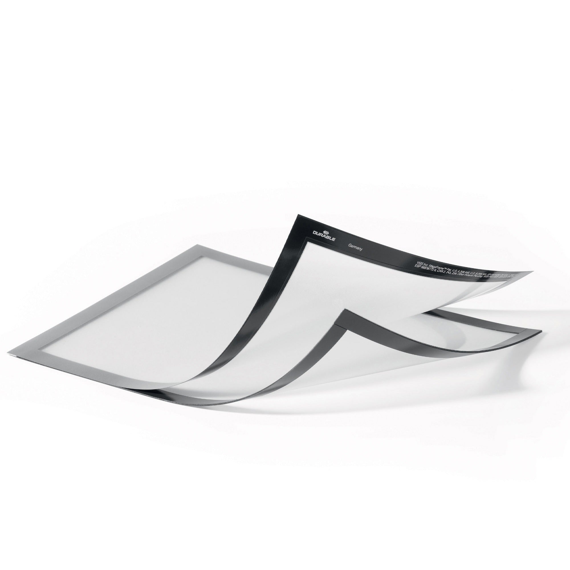Metal-mountable - Insertable, Foldable, Magnetic Back, Moisture Resistant, Dust Proof - 2 / Pack