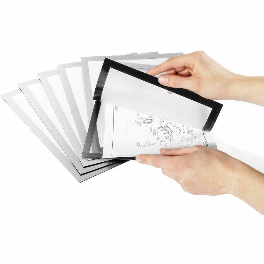 Metal-mountable - Insertable, Foldable, Magnetic Back, Moisture Resistant, Dust Proof - 2 / Pack