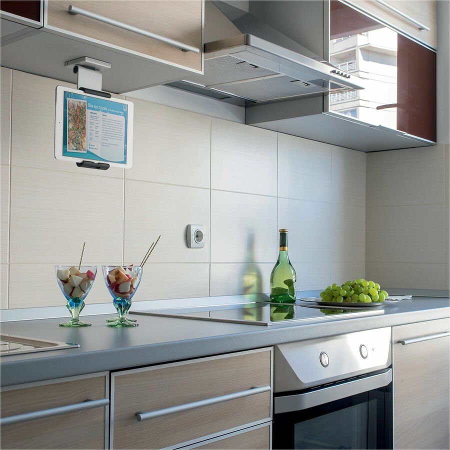 2.5" Height x 3.1" Width x 10.6" Depth - Steel, Aluminum, ABS - Metallic Silver - 1 Each