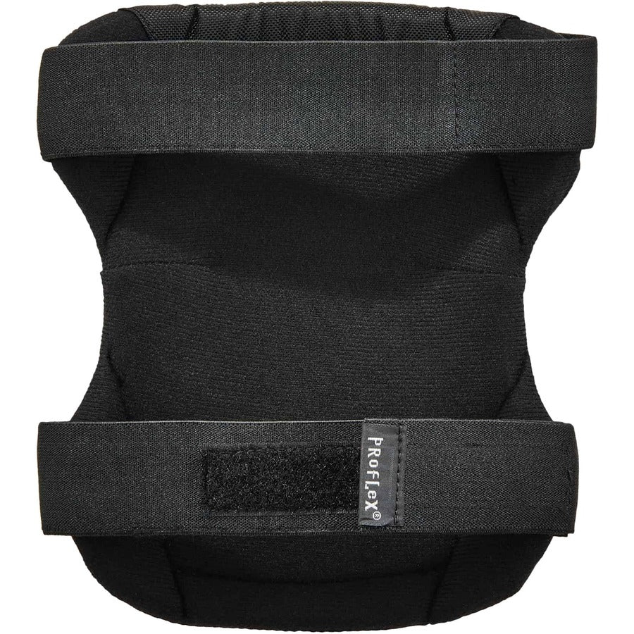 Recommended for: Construction, Maintenance, Carpentry, Masonry - Knee Protection - Hook & Loop Closure - Black - Slip Resistant, Washable, Abrasion Resistant, Puncture Resistant, Anti-odor - 2 / Pair