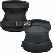 Recommended for: Landscaping, Maintenance, Carpentry - Universal - Knee, Dust, Grime Protection - Hook & Loop Closure - Black - Abrasion Resistant, Comfortable, Durable, Light Duty, Anti-odor, Washable - 2 / Pair