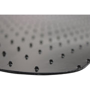 Floortex Advantagemat Black&reg; Vinyl Rectangular Chair Mat for Carpets - 48" x 60"