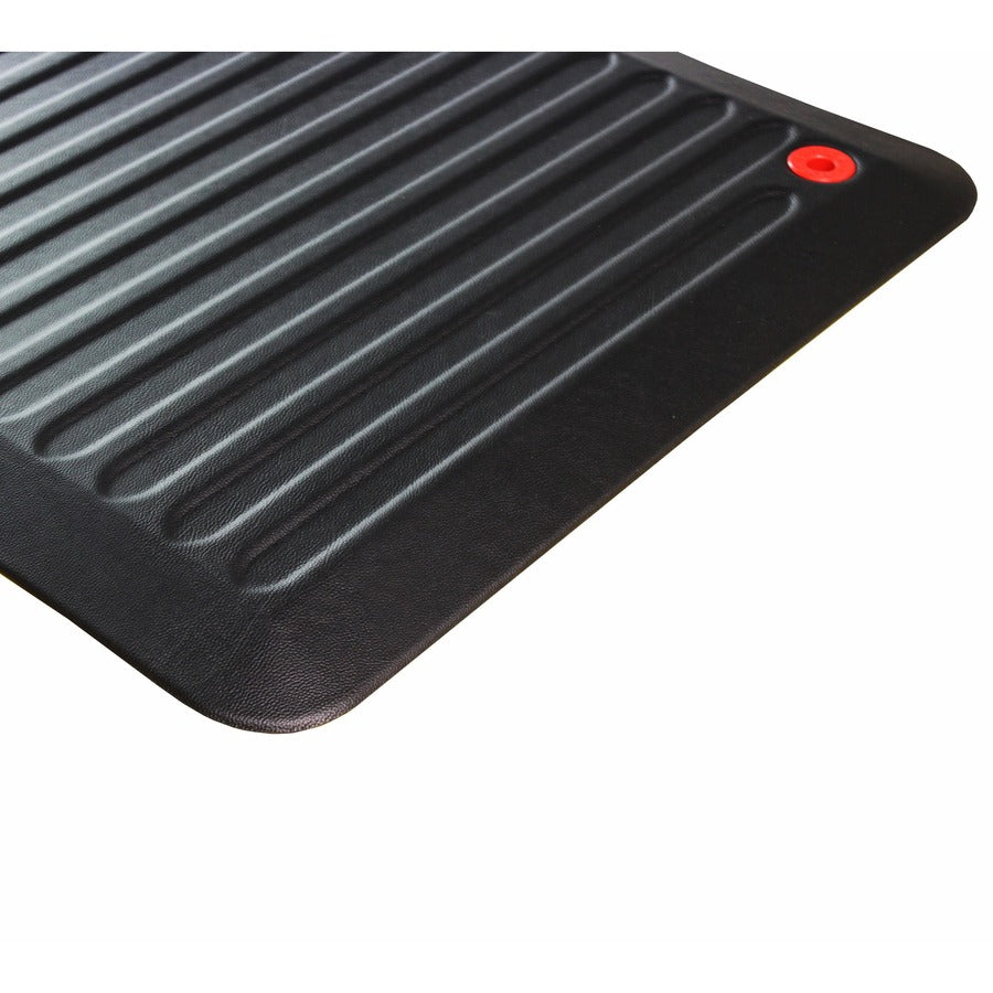 Counter, Stand-up Desk, Workstation, Reception - 67" Width x 23" Depth x 0.900" Thickness - Rectangular - Polyurethane - Black - 1 Each