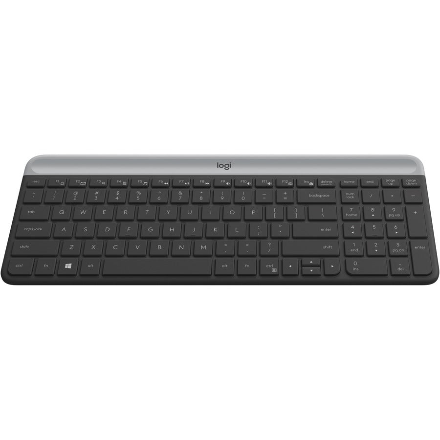 USB Scissors Wireless RF 2.40 GHz Keyboard - English - Graphite - USB Wireless RF Mouse - Optical - 1000 dpi - Scroll Wheel - Graphite - Symmetrical - AA, AAA - Compatible with Desktop Computer, Notebook for PC - 1 Each