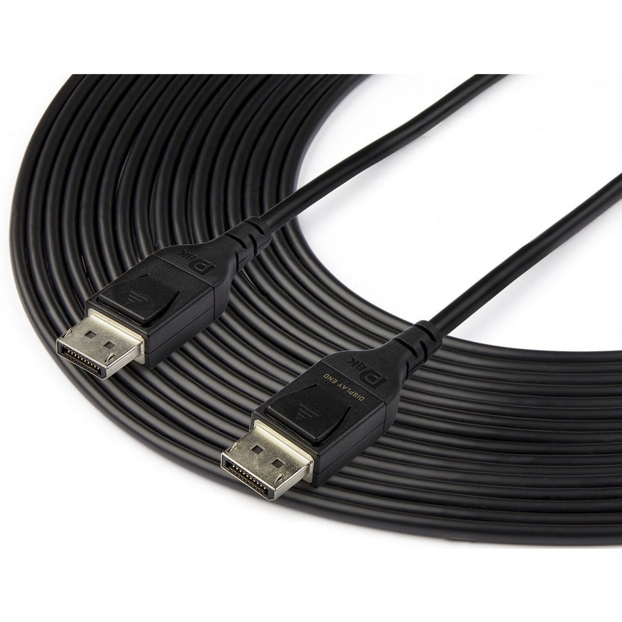 StarTech.com 15 m (49.2 ft.) Active Optical DisplayPort 1.4 Cable