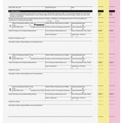 8 1/2" x 11" - White, Yellow - 167 Sheets per Ream - 167/Ream - 5 / Carton