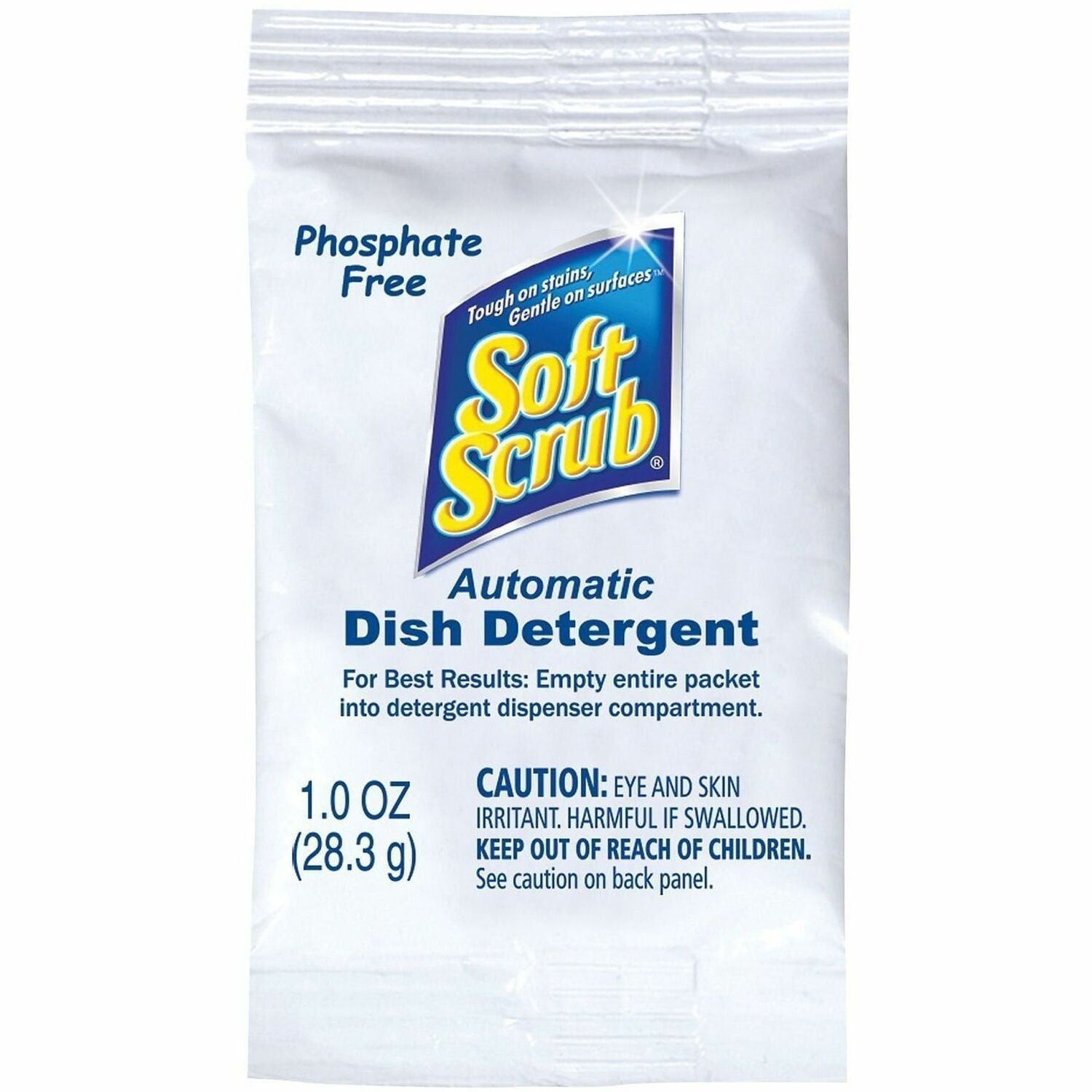 1 oz (0.06 lb) - Citrus Scent - Pleasant Scent, Phosphate-free - White - 200 / Carton
