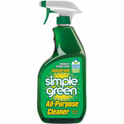 Simple Green All-Purpose Concentrated Cleaner - For School, Government Facilities, University - Concentrate - Liquid - 32 fl oz (1 quart) - Original Scent - Non-abrasive, Non-flammable - Green - 1 Each