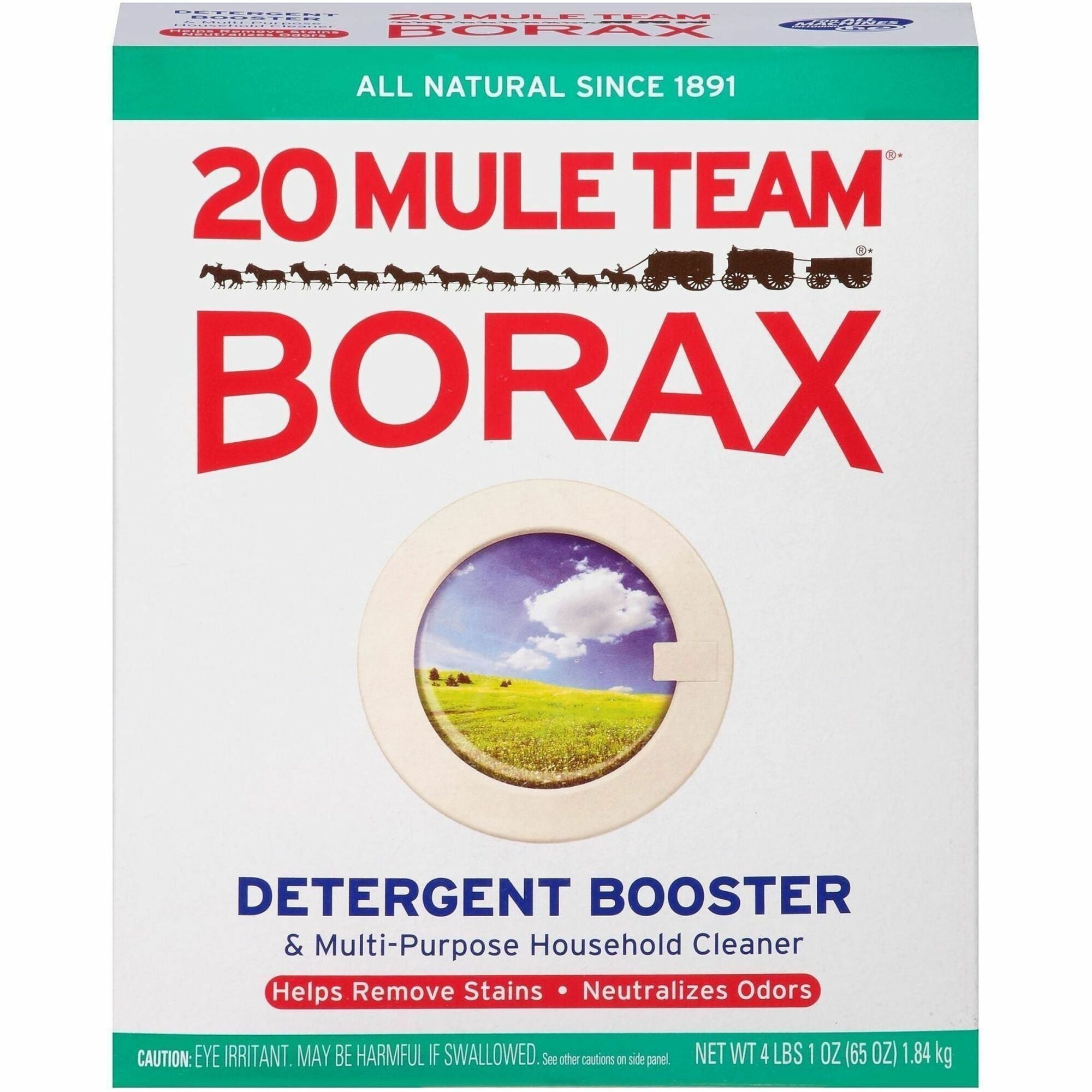 BORAX All Natural Laundry Booster - pH Balanced - Natural - 1 Each