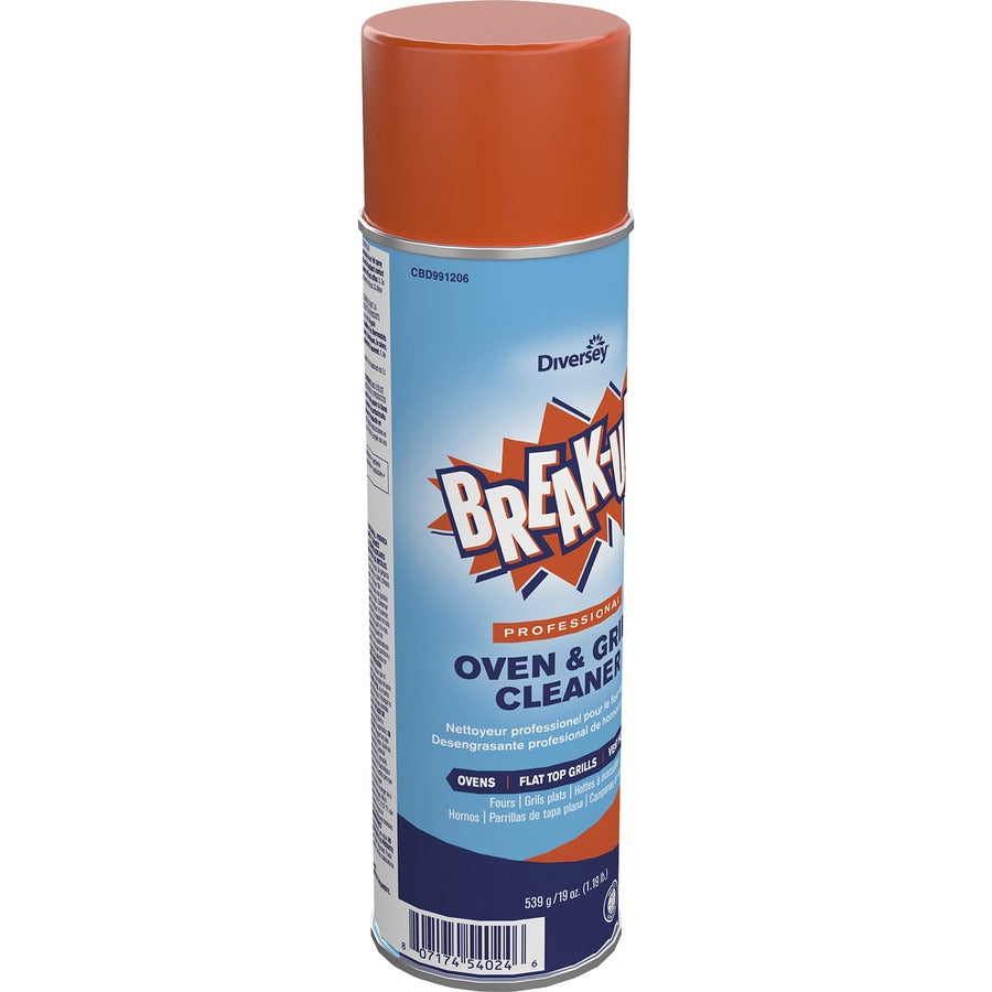 Diversey Professional Oven & Grill Cleaner - 19 fl oz (0.6 quart) - Citrus Scent - Heavy Duty, Fast Acting - Tan - 1 Each