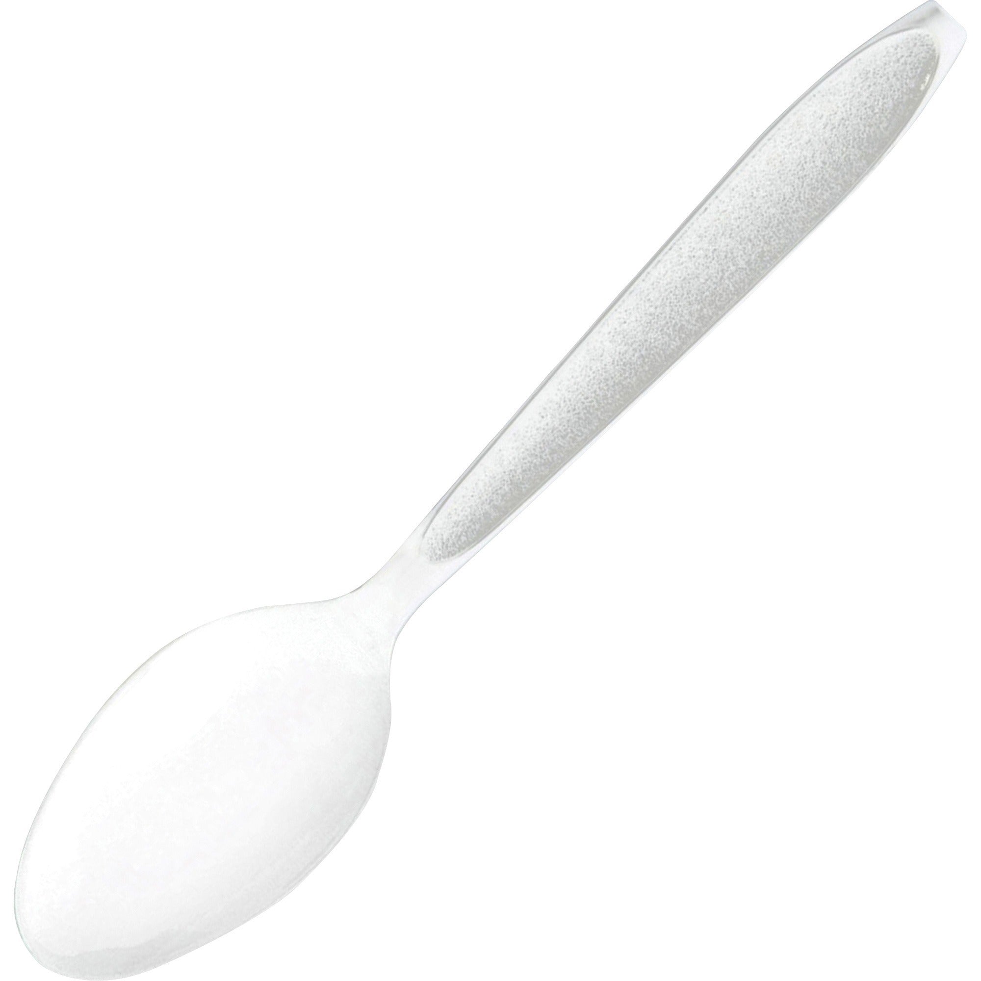 Spoon - Food - Disposable - White - 1000 / Carton