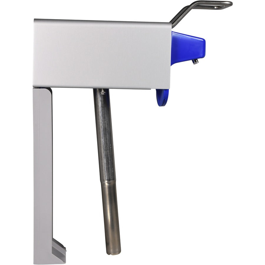 Manual - 1 gal Capacity - Heavy Duty, Durable, Corrosion Resistant, Rust Resistant, Abrasion Resistant, Ergonomic Handle - Metallic Gray, Blue - 1 Each