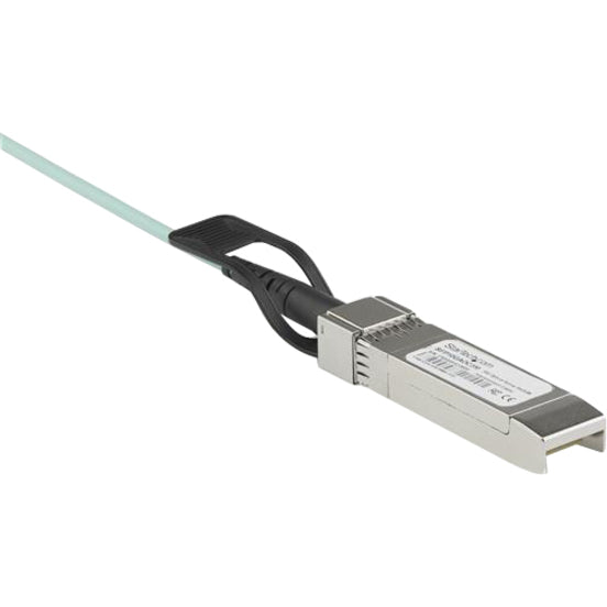 StarTech.com Dell EMC AOC-SFP-10G-2M Compatible SFP+ Active Optical Cable, 2m (6.6ft), 10 Gbit/s, Aqua, 1 Each