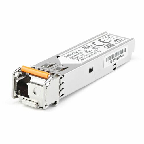 StarTech.com Dell EMC SFP-1G-BX10-U Compatible SFP Transceiver Module, 1000Base-BX10, LC Connector, Single-mode, Gigabit Ethernet, Hot-swappable, 1 Each