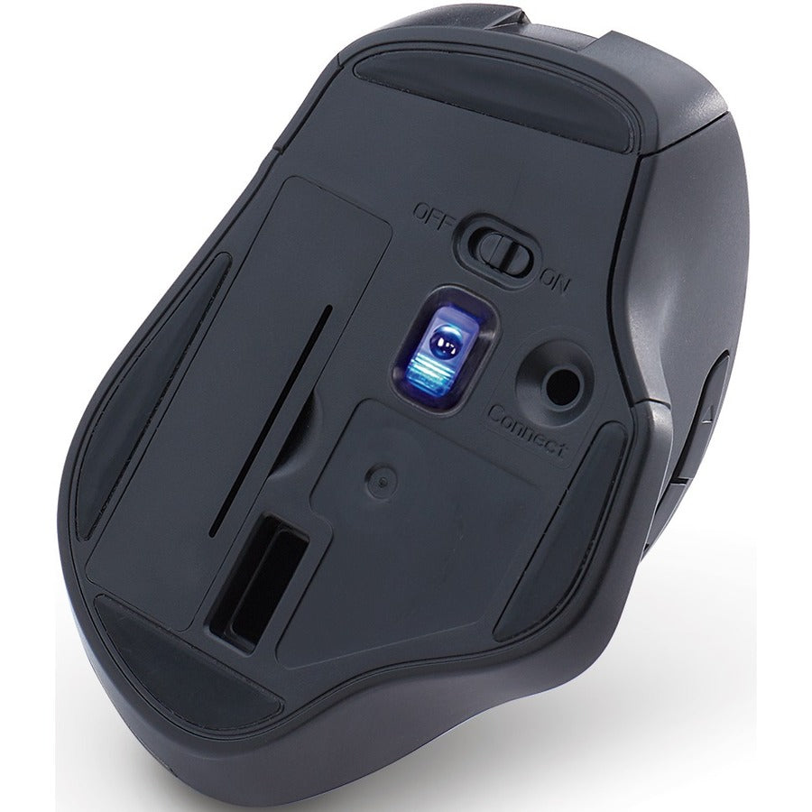 Verbatim Mouse - Blue LED/Optical - Wireless - Radio Frequency - 2.40 GHz - Graphite - USB - 1600 dpi - 6 Button(s) - 1 Each