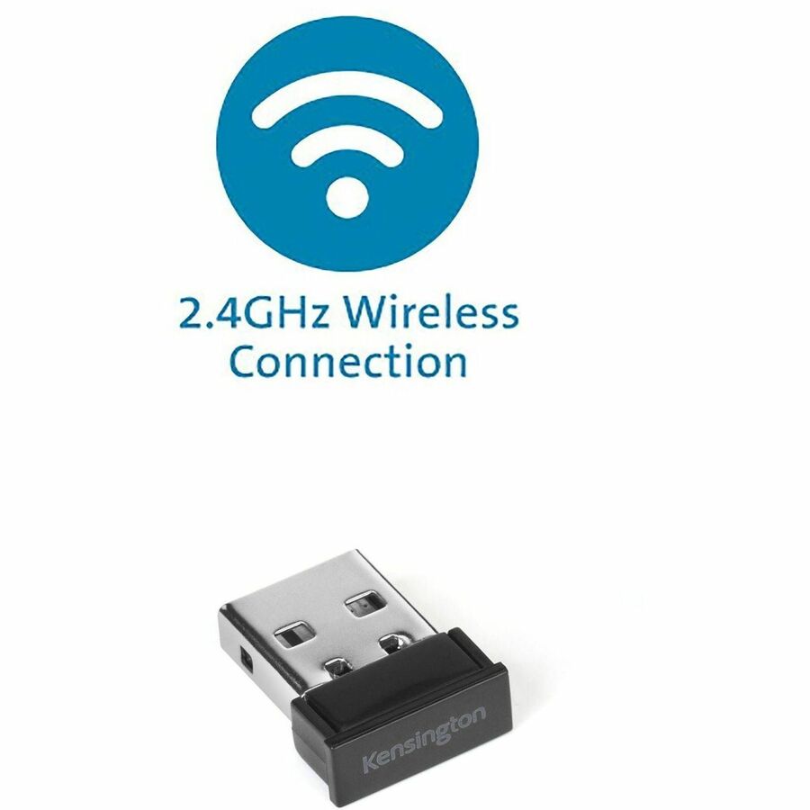 Wireless Connectivity - Bluetooth/RF - Full-size - 4 - 2.40 GHz - USB Interface - ChromeOS, macOS, Windows - Black