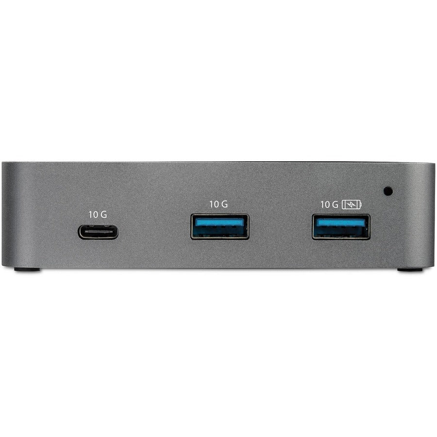 StarTech.com 3-Port USB-C Hub with LAN Port - 10 Gbps - 2x USBA & 1x USB-C - Powered