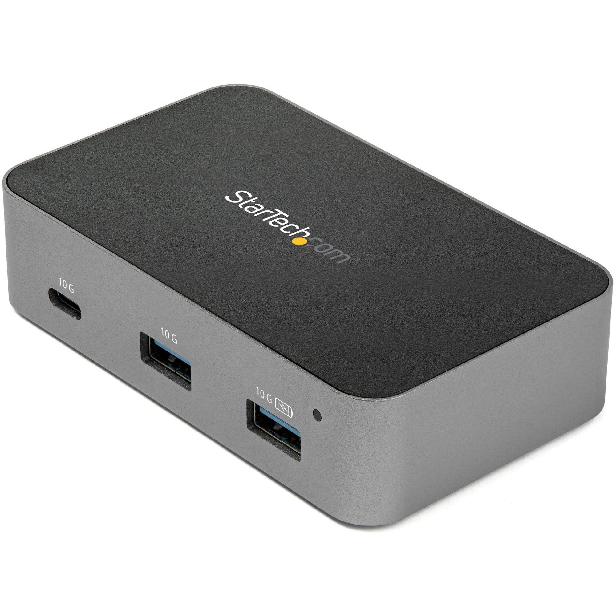 StarTech.com 3-Port USB-C Hub with LAN Port - 10 Gbps - 2x USBA & 1x USB-C - Powered