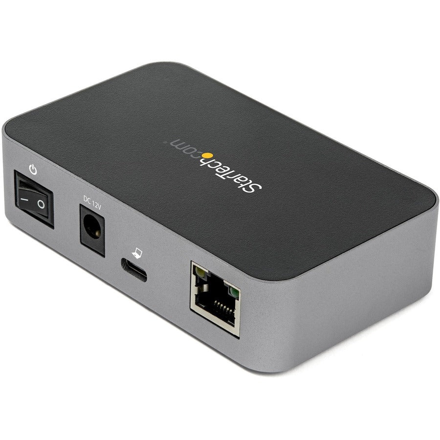 StarTech.com 3-Port USB-C Hub with LAN Port - 10 Gbps - 2x USBA & 1x USB-C - Powered
