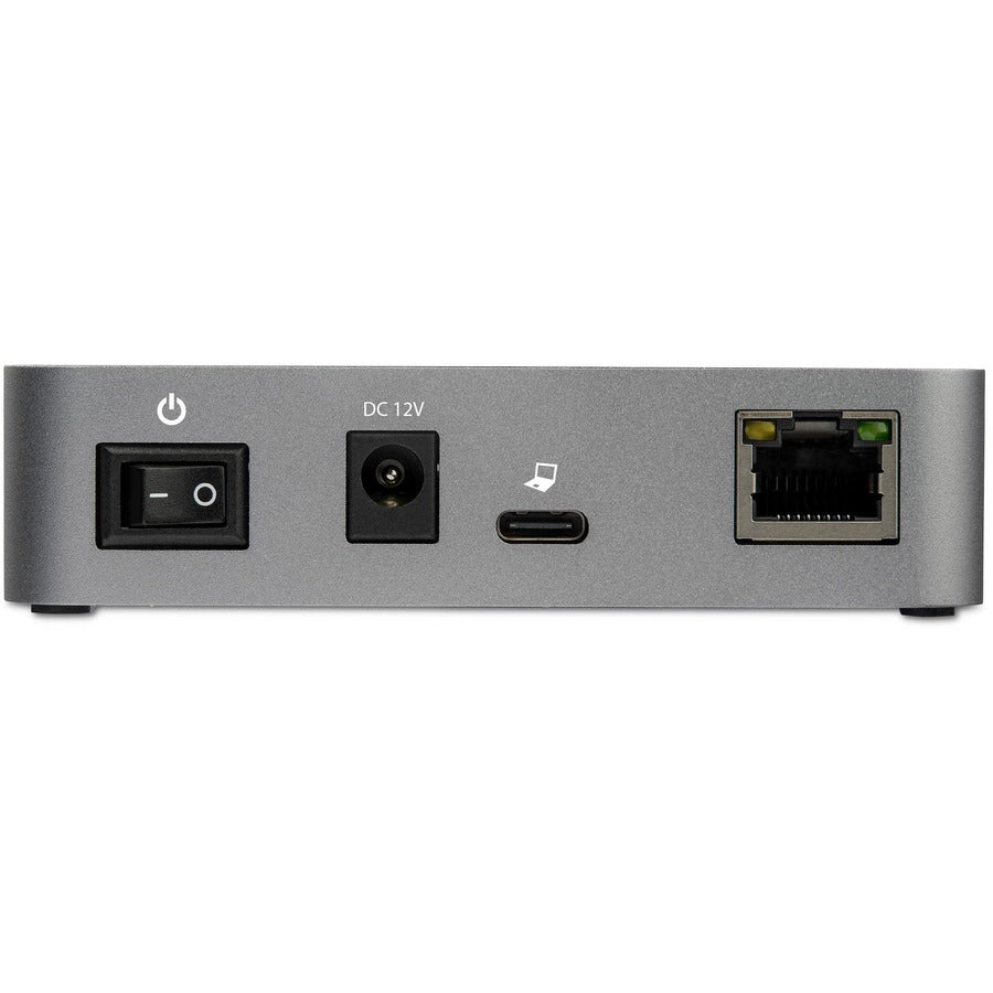 StarTech.com 3-Port USB-C Hub with LAN Port - 10 Gbps - 2x USBA & 1x USB-C - Powered