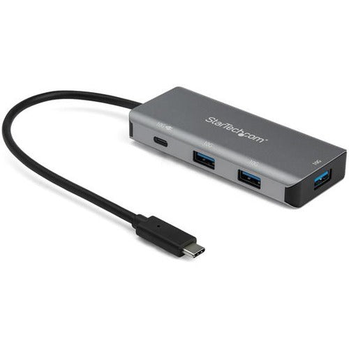 StarTech.com 4-Port USB-C Hub With Power Delivery - 10Gbps - 3x USB-A & 1x USB-C