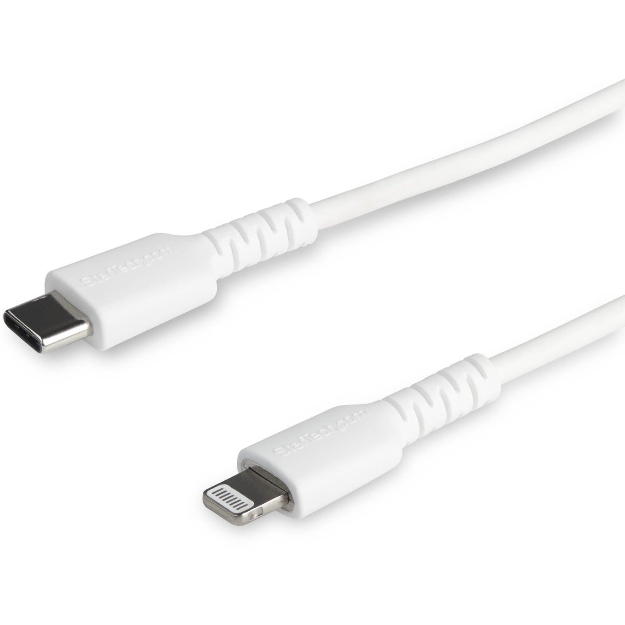 StarTech.com 1 m (3.3 ft.) USB C To Lightning Cable - Apple MFi Certified - White