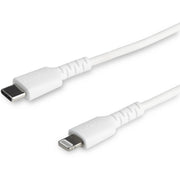 StarTech.com 2 m (6.6 ft.) USB C To Lightning Cable - Apple MFi Certified - White