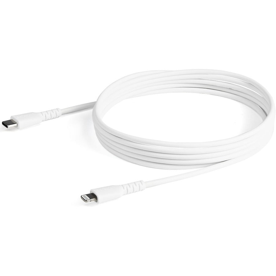 StarTech.com 2 m (6.6 ft.) USB C To Lightning Cable - Apple MFi Certified - White
