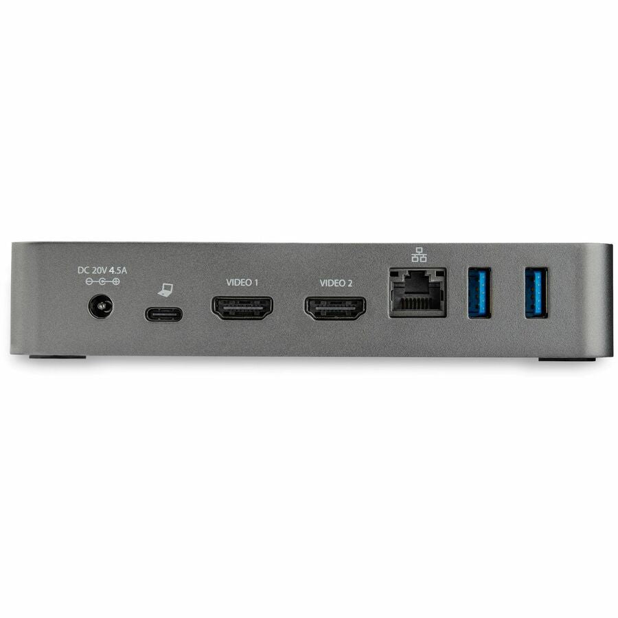 StarTech.com Dual HDMI Monitor USB-C Docking Station with 60W Power Delivery