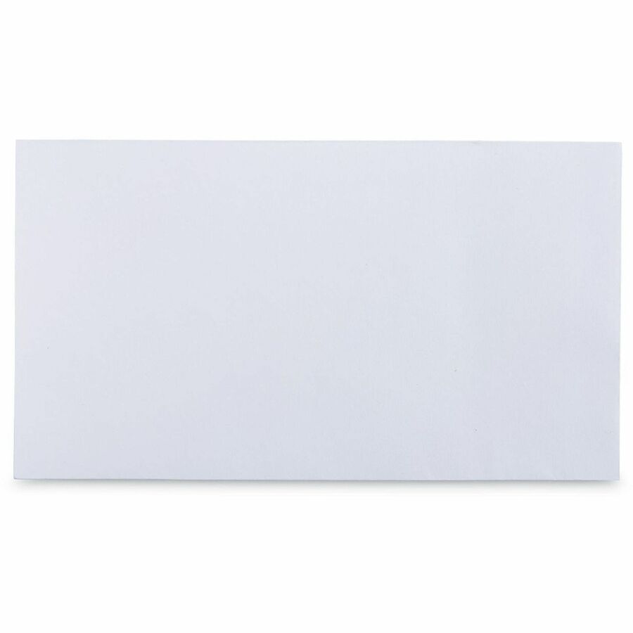 Business Envelope, #6 3/4, 24 lb, Self Adhesive, White, Paper Stock, 100/Box