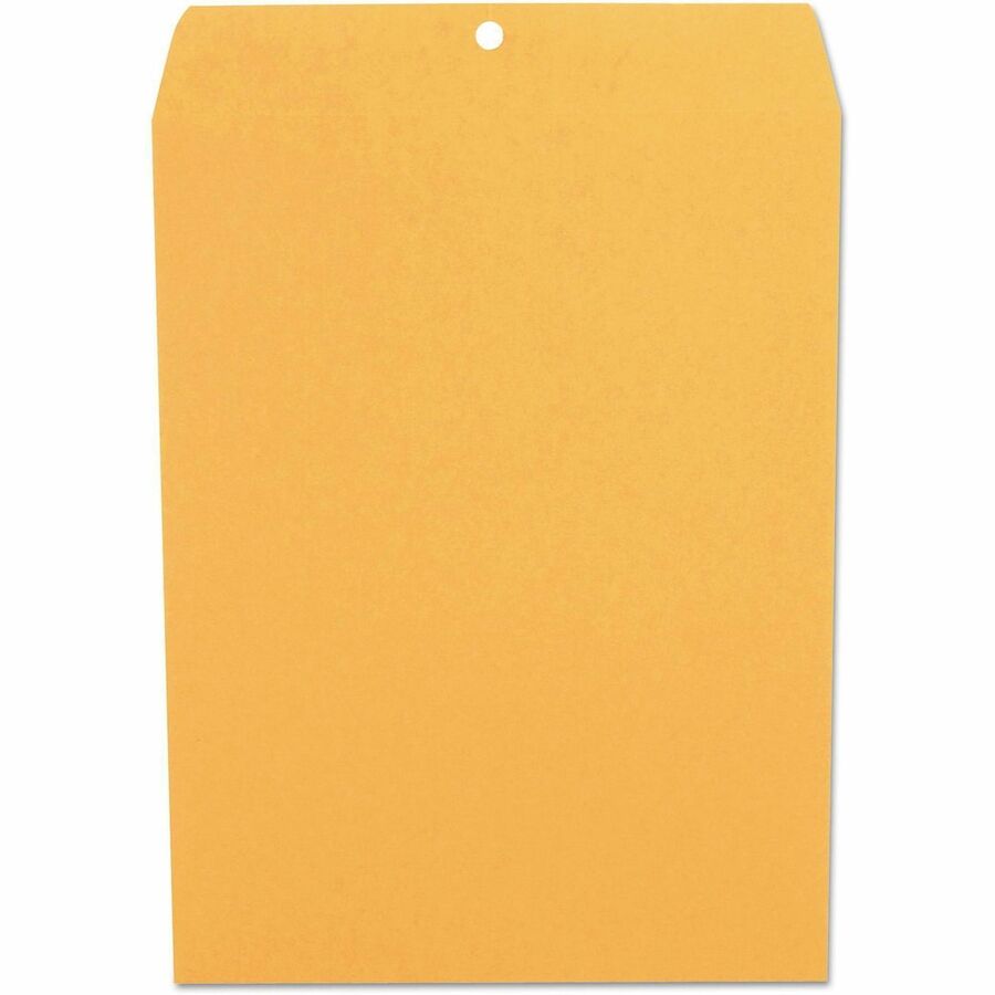 Universal Envelope - Clasp - #12 1/2 - 32 lb - Clasp/Gummed Flap - Brown Kraft - Kraft Paper - 100 / Box