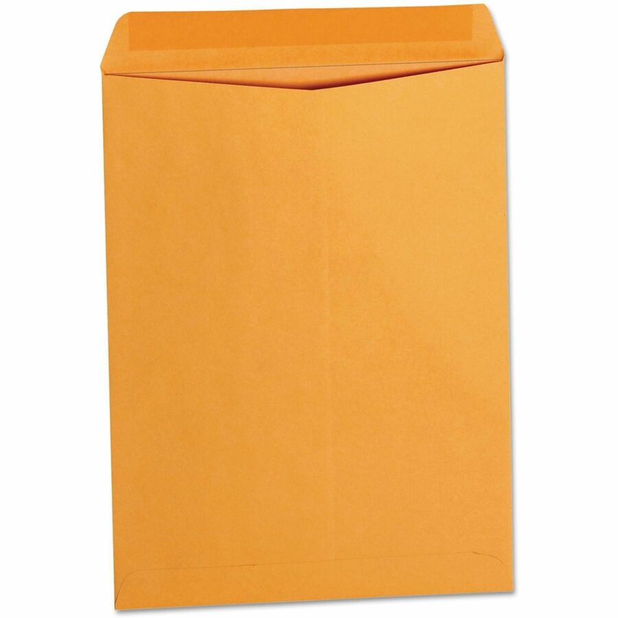 Universal Envelope - Catalog - #10 1/2 - 24 lb - Gummed - Brown Kraft - Kraft Paper - 250 / Box