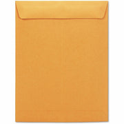 Universal Envelope - Catalog - #13 1/2 - 24 lb - Gummed - Brown Kraft - Kraft Paper - 250 / Box