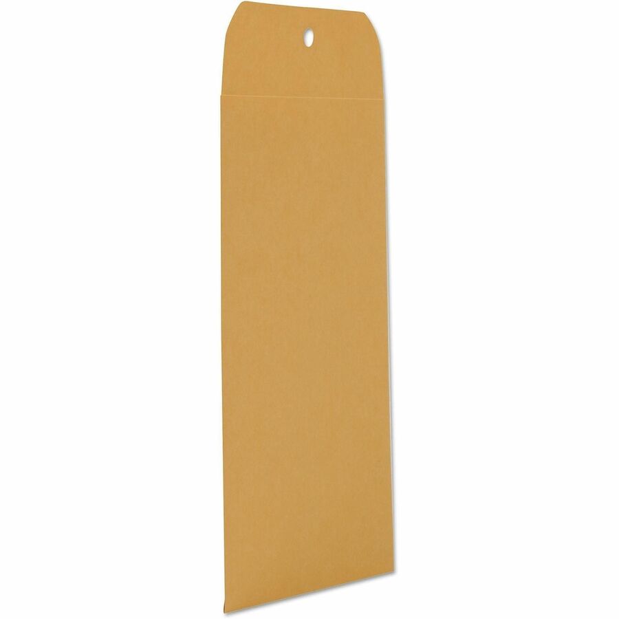 Universal Envelope - Clasp - #63 - 9 1/2" Width x 6 1/2" Length - 28 lb - Clasp/Gummed Flap - Brown Kraft - Kraft Paper - 100 / Box