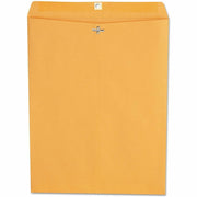 Universal Envelope - Clasp - #110 - 15 1/2" Width x 12" Length - 28 lb - Clasp/Gummed Flap - Brown Kraft - Kraft Paper - 100 / Box