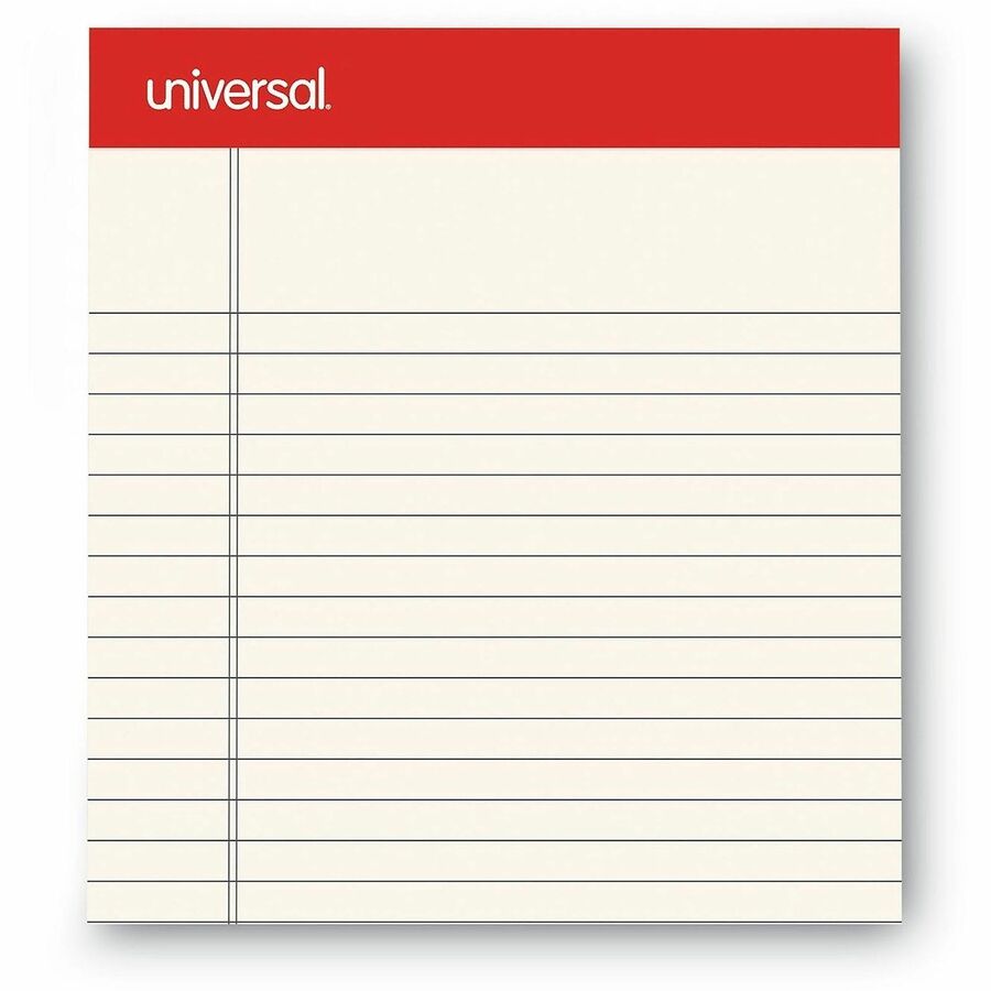 1 Subject(s) - 50 Sheets - Tape Bound - Narrow Ruled Front Ruling - 16 lb Basis Weight - 8" Height x 5" Width - Ivory Paper - Chipboard Cover - 1 Dozen