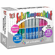 Tempera Paint Sticks Classpack, Metalix Color, Pack of 72