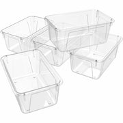 5.18" Height x 7.80" Width x 12.09" Length - Clear - 5 / Carton