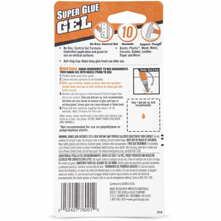 0.53 oz - Clear - 1 Each