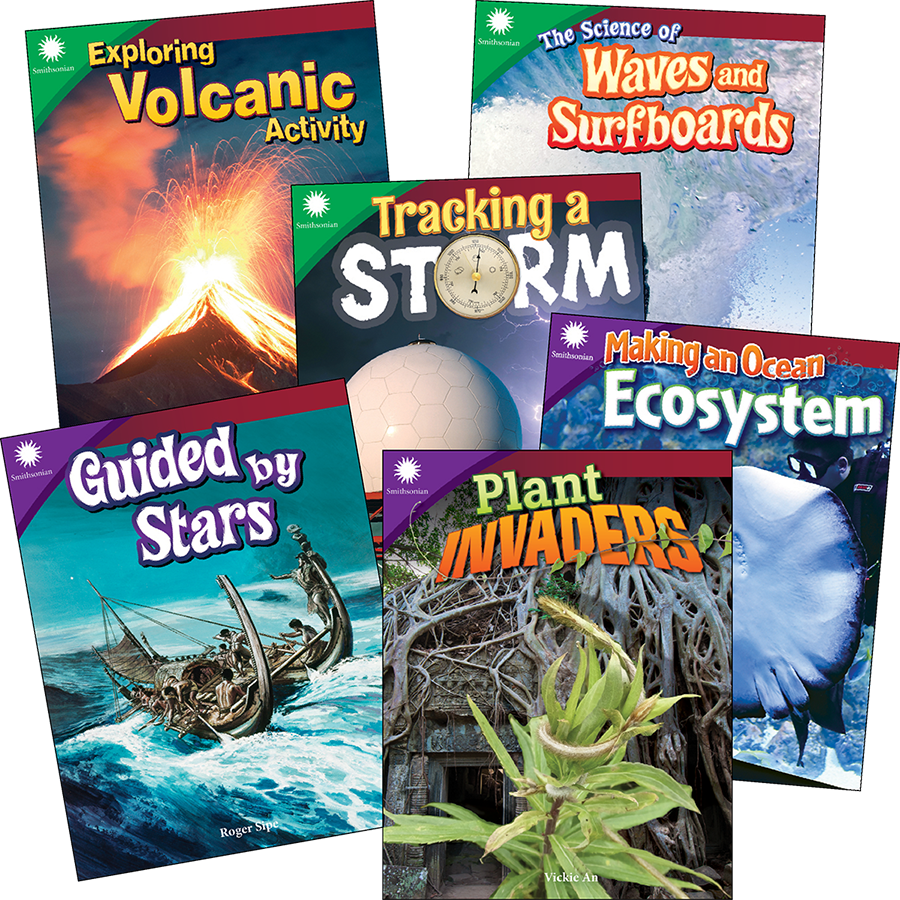Smithsonian Informational Text: The Natural World, 6-Book Set, Grades 4-5