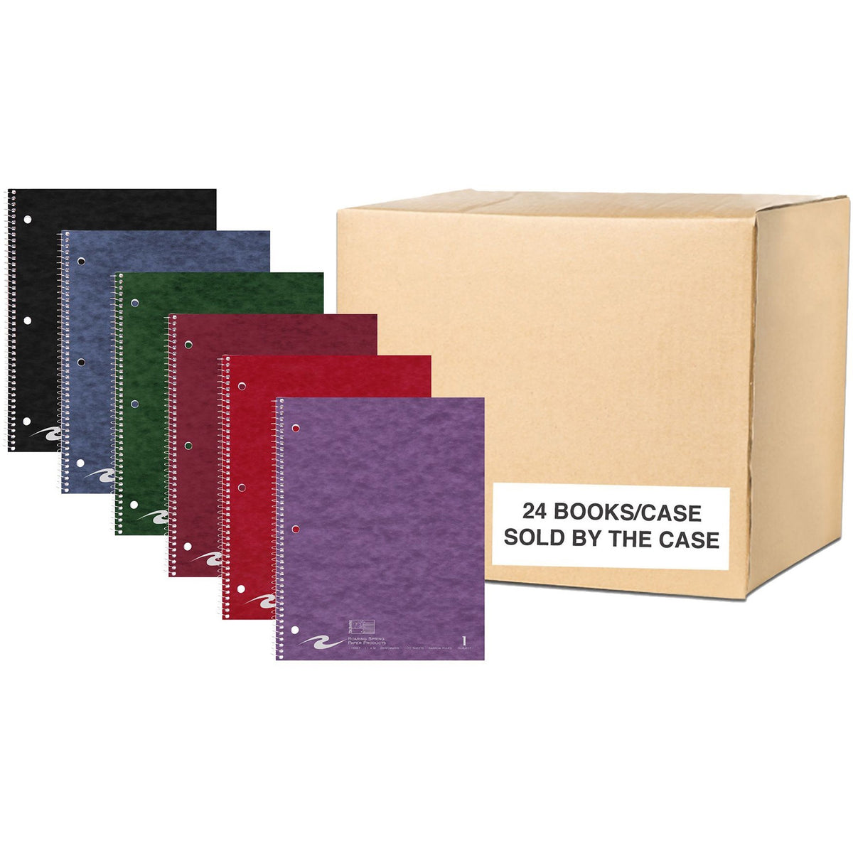 100 Sheets - 200 Pages - Printed - Spiral Bound - Both Side Ruling Surface - Red Margin - 3 Hole(s) - 15 lb Basis Weight - 56 g/m² Grammage - 11" x 9" Sheet Size - 0.33" Height x 9" Width x 11" Length - White Paper - 1 Carton