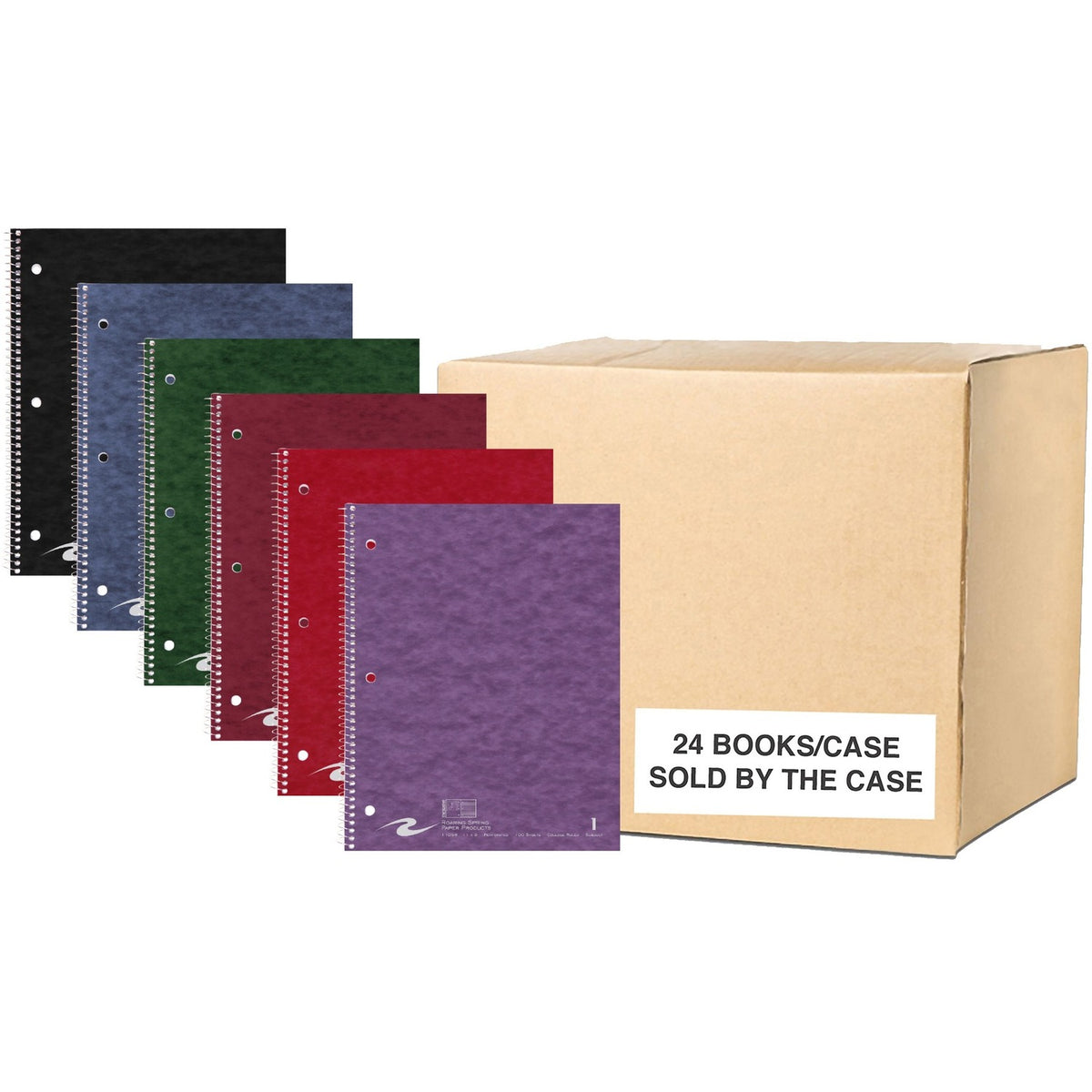 100 Sheets - 200 Pages - Printed - Spiral Bound - Both Side Ruling Surface - Red Margin - 3 Hole(s) - 15 lb Basis Weight - 56 g/m² Grammage - 11" x 9" Sheet Size - 0.33" Height x 9" Width x 11" Length - White Paper - 24 / Carton