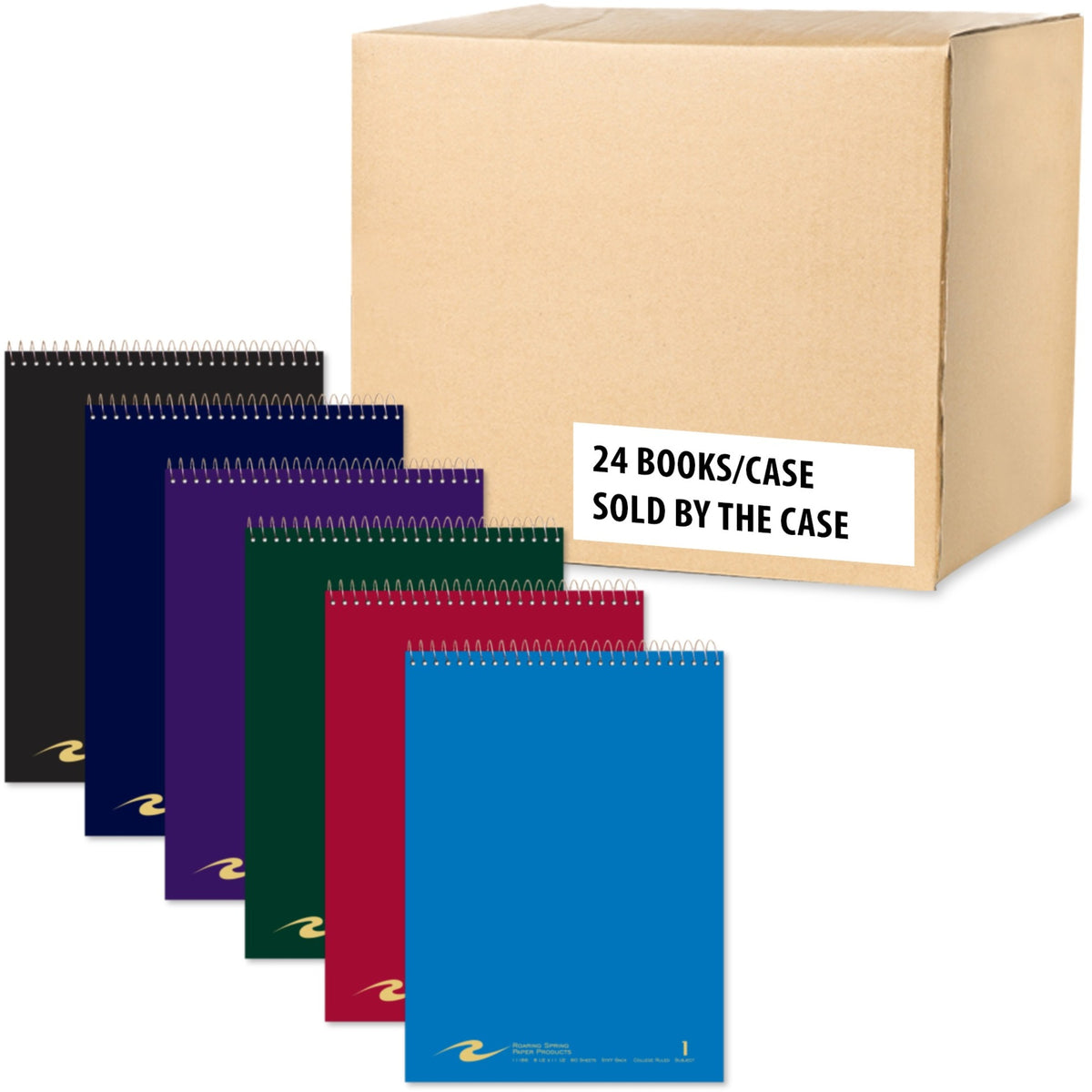 80 Sheets - 160 Pages - Printed - Spiral Bound - Both Side Ruling Surface - Red Margin - 3 Hole(s) - 15 lb Basis Weight - 56 g/m² Grammage - 11 1/2" x 8 1/2" Sheet Size - 0.33" Height x 8.5" Width x 11.5" Length - White Paper - 24 / Carton
