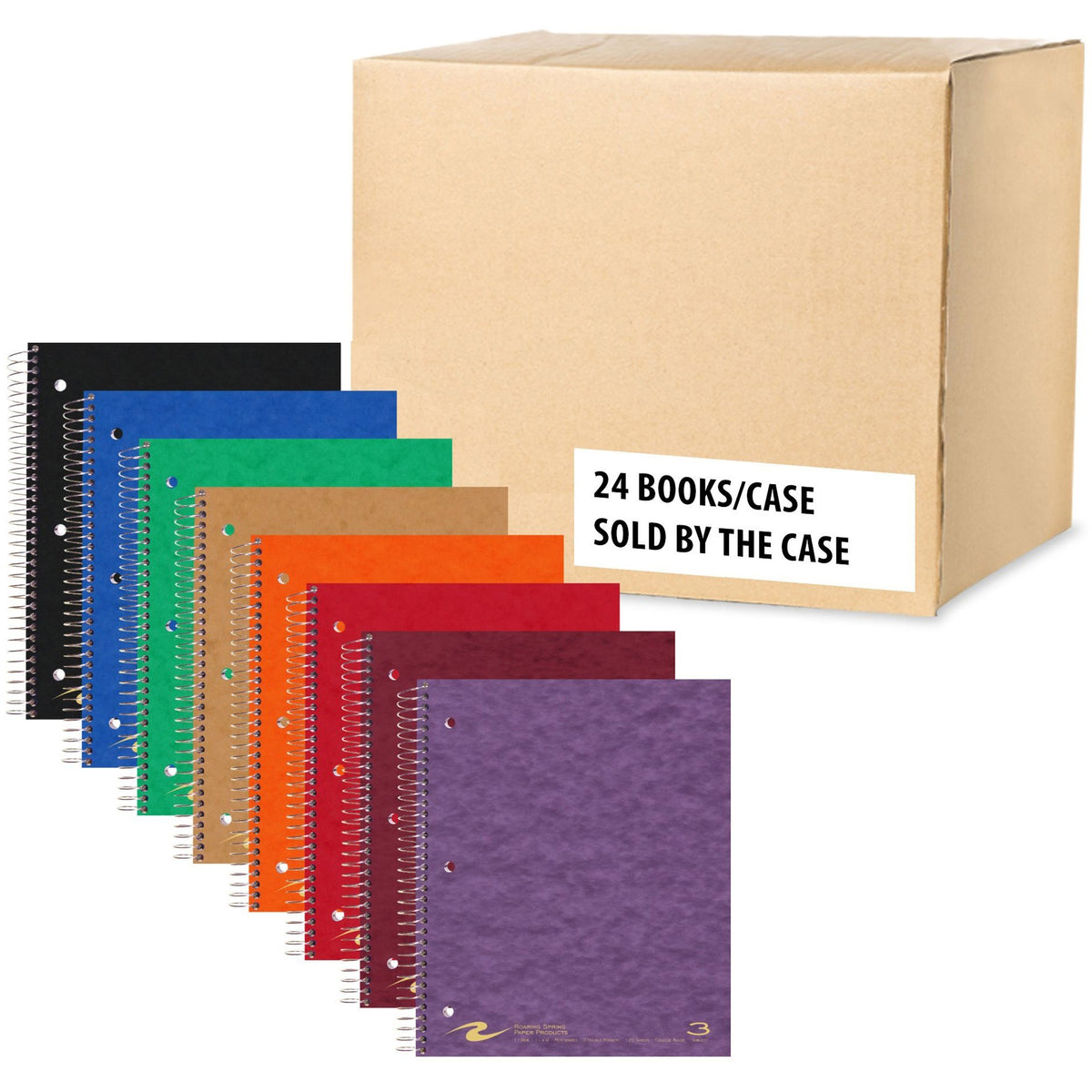 120 Sheets - 240 Pages - Printed - Spiral Bound - Both Side Ruling Surface - Red Margin - 3 Hole(s) - 15 lb Basis Weight - 56 g/m² Grammage - 11" x 9" Sheet Size - 0.50" Height x 9" Width x 11" Length - White Paper - 24 / Carton