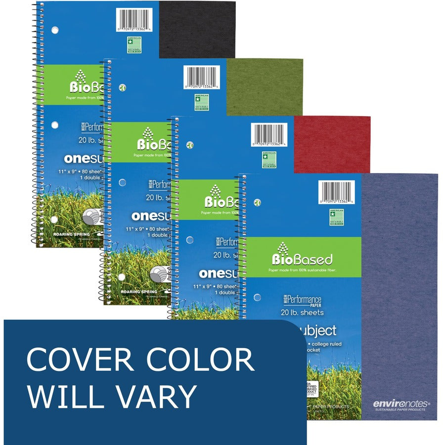 Roaring Spring EnviroNotes 1-Subject Notebook