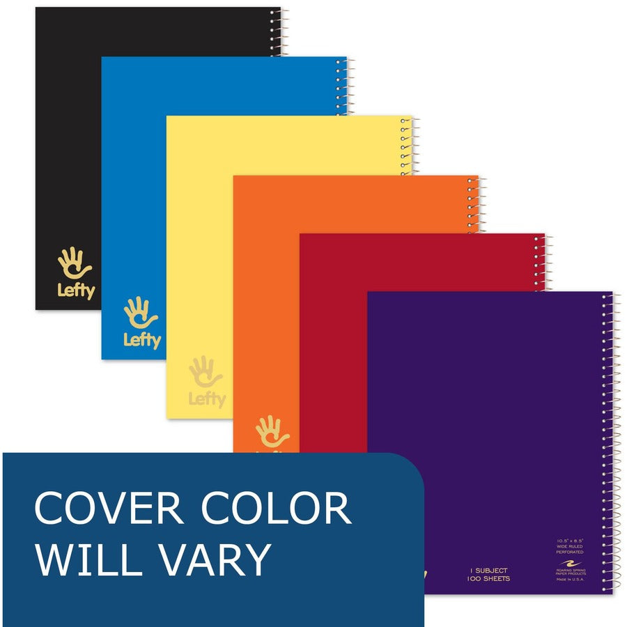 100 Sheets - 200 Pages - Printed - Spiral Bound - Both Side Ruling Surface - Red Margin - 3 Hole(s) - 15 lb Basis Weight - 56 g/m² Grammage - 10 1/2" x 8 1/2" Sheet Size - 0.50" Height x 8.5" Width x 10.5" Length - White Paper - 1 Carton