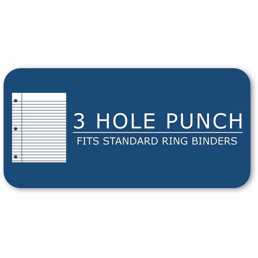 120 Sheets - 240 Pages - Printed - Spiral Bound - Both Side Ruling Surface - Red Margin - 3 Hole(s) - 15 lb Basis Weight - 56 g/m² Grammage - 10 1/2" x 8" Sheet Size - 0.50" Height x 8" Width x 10.5" Length - White Paper - Board Cover - 1 Carton