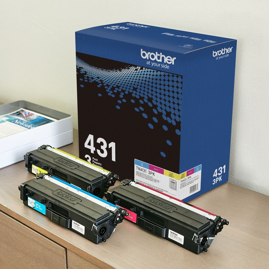 1800 Pages Cyan, 1800 Pages Magenta, 1800 Pages Yellow